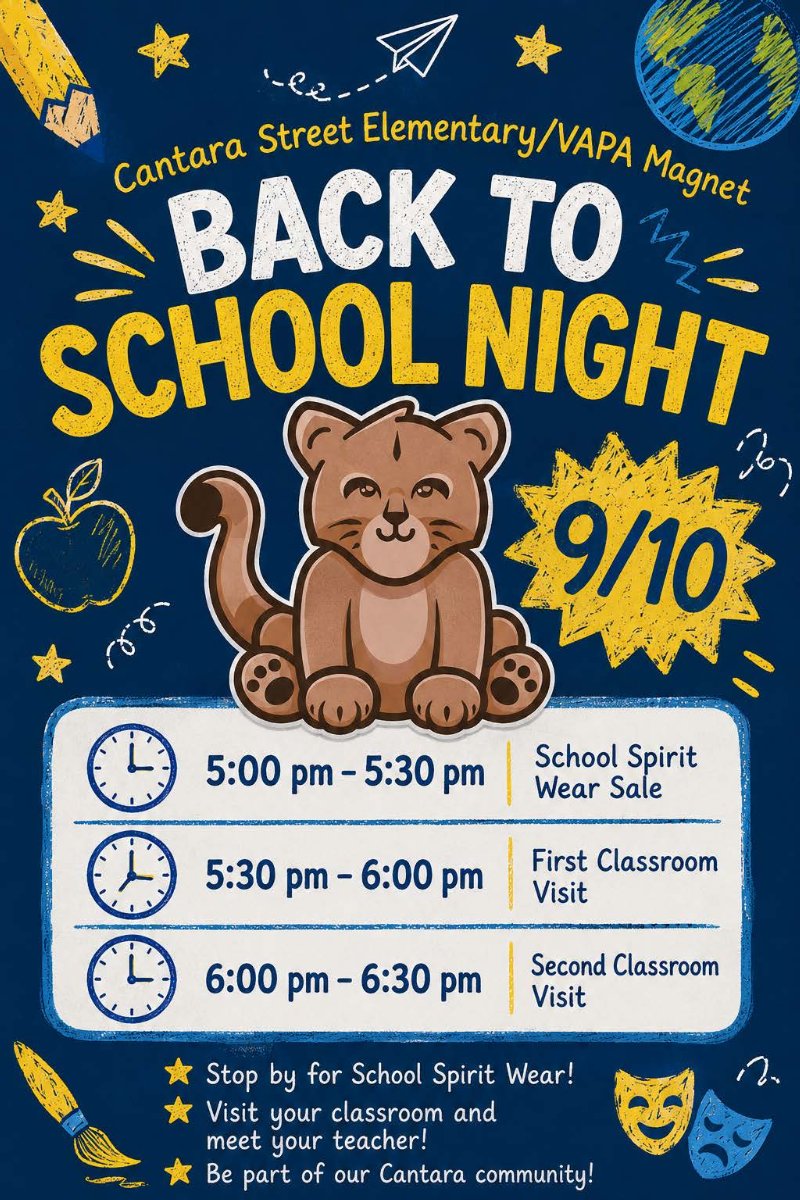 Back to school flyer 